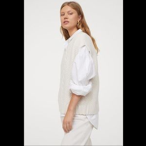 H&M Cable Knit Vest